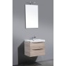 Тумба с раковиной BelBagno ANCONA-N-600-2C-SO-WO подвесная