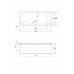 METAURO CORNER-180-SCR-L Передняя панель для акриловой ванны, левосторонняя