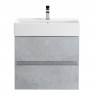 Тумба с раковиной Cezares Molveno-46-60 Beton