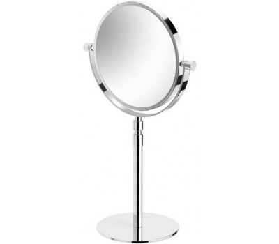 Косметическое зеркало Langberger 70985 настольное поворотное трехкратное увеличение без подсветки, хром