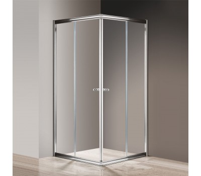 Душевой уголок Cezares Giubileo-A-2-100 прозрачное стекло, хром