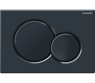 Кнопка смыва Geberit Sigma 01 черная