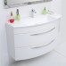 Мебель для ванной De Aqua Лонг 120 белая