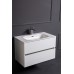 Мебель для ванной Armadi Art Vallessi 80 белый глянец