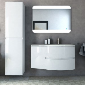 Мебель для ванной Cezares Vague 104 R bianco lucido