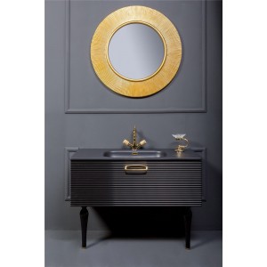 Мебель для ванной Armadi Art Vallessi Avangarde 80 черная