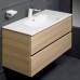 Мебель для ванной Armadi Art Vallessi 100 дуб светлый, с белой раковиной