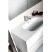 Мебель для ванной Armadi Art Vallessi 100 белая, с белой раковиной