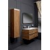 Мебель для ванной Armadi Art Vallessi 100 зебрано, с белой раковиной