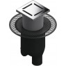 Душевой трап Berges  Platz Norma  15x15 см матовый хром