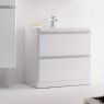Тумба  BelBagno Energia-N 80 bianco lucido напольная