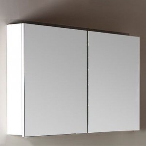 Зеркало-шкаф Armadi Art Vallessi 100 белый глянец
