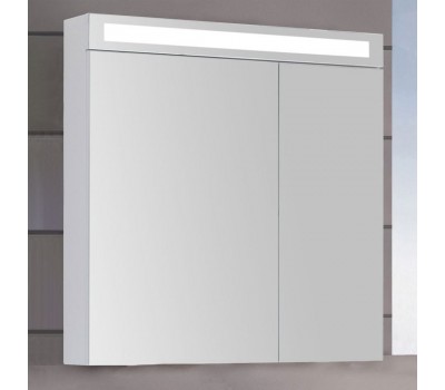 Зеркало-шкаф Dreja Max 80 белый глянец, с подсветкой