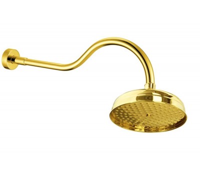Встроенный верхний душ (20см) Imperiale, золото